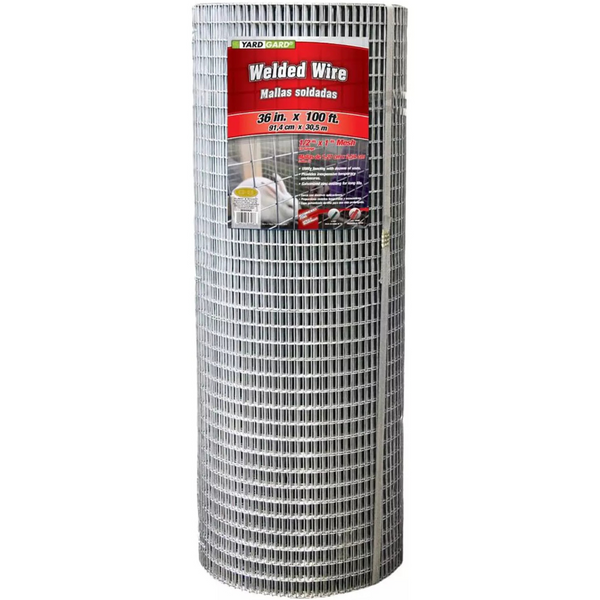 YARDGARD 36" x 100' Galvanized Steel Poultry Netting