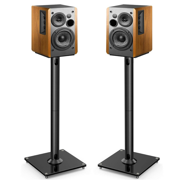 Perlesmith Universal Floor Speaker Stands (28", Pair)
