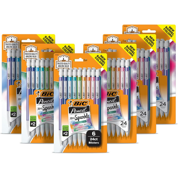 144-Count BIC Xtra Sparkle Mechanical Pencil