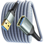 10-Ft Ainope USB 3.0 Male To Female HD Braided Extension Cable