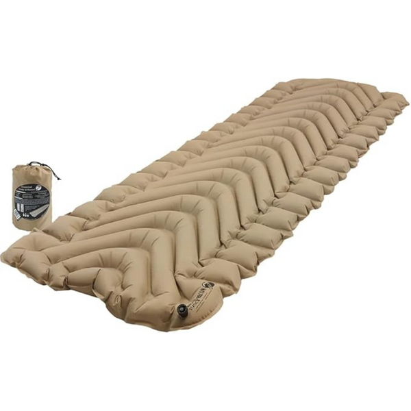 Insulated Static V Inflatable Sleeping Pad