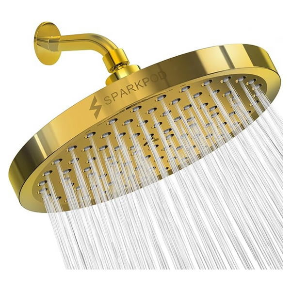 SparkPod 8" Premium Quality Luxury High Pressure Rain Shower Head