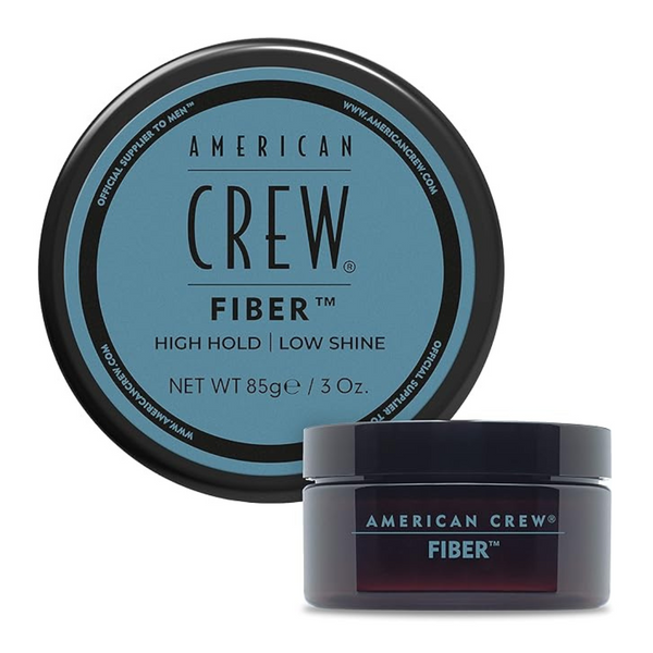 3 Oz American Crew Men's Hair Fiber, Like Hair Gel With High Hold & Low Shine