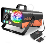 HAKUTA 600W Fog Smoke Machine With Disco Ball Light