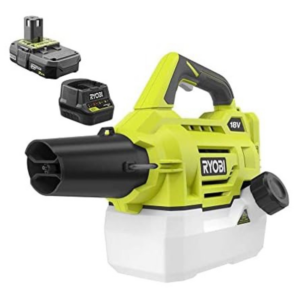 Ryobi ONE+ 18V Cordless Fogger/Mister W/2Ah Battery & Charger