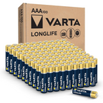 100-Pack VARTA Longlife AAA Alkaline Batteries