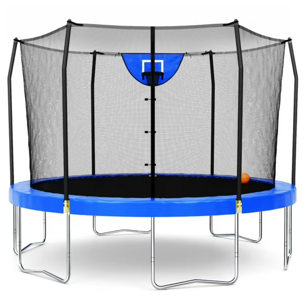 Skywalker Trampolines 12-Foot Jump N Dunk Trampoline