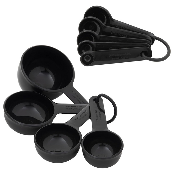 9-Piece KitchenAid Universal Easy To Read Measuring Cup And Spoon Set