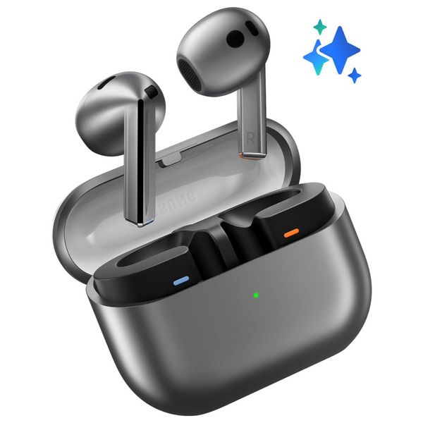 SAMSUNG Galaxy Buds 3 AI True Wireless Bluetooth Earbuds, Open Type Fit, Active Noise Cancellation, 360 Audio, Touch Control [2Yr Warranty]