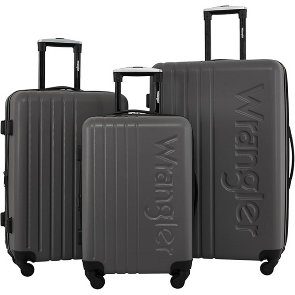 Wrangler Quest 3 Piece Luggage Set (30"/26"/22")