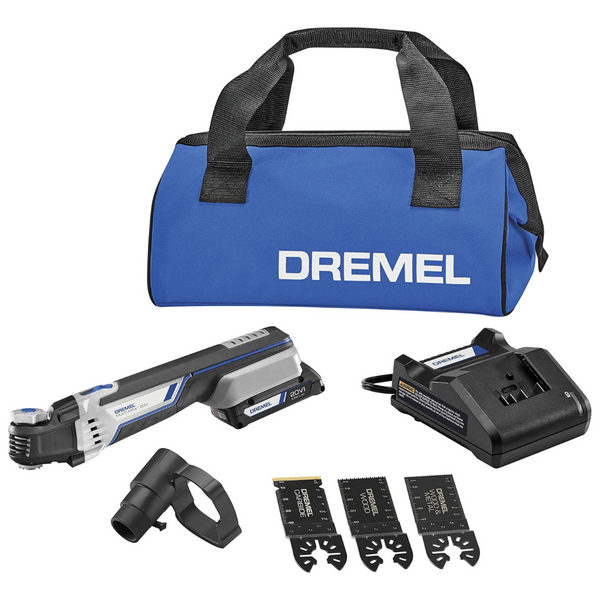 8-Piece Dremel 20V Max 2-Amp Variable Oscillating Multi-Tool Kit