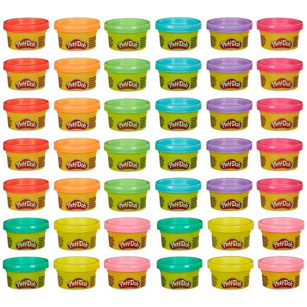 42-Pack Play-Doh Handout Non-Toxic Modeling Compound Cans (1 oz)