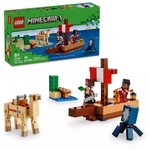 166-Piece LEGO Minecraft The Pirate Ship Voyage Boat Playset (21259)