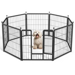 Simple Deluxe 24" 8 Panels Heavy Duty Portable Dog Playpen