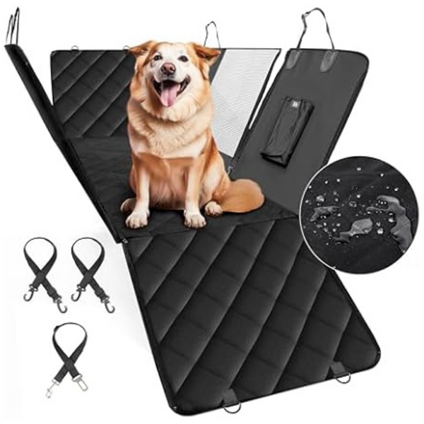 Simple Deluxe Protection Hammock Pet Car Rear Seat Cover