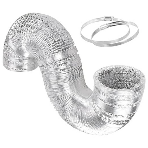 Simple Deluxe 14" 25ft Ducting Flex Air Aluminum Foil Duct