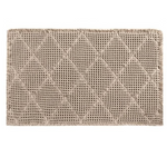 Flamingo Absorbent P Waffle 24 x 17 Inch Non Slip Boho Bath Mat