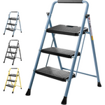 Ticonn Heavy Duty Foldable 3 Step Ladder