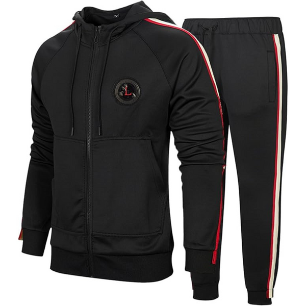2-Piece Men's Casual Athletic Long Sleeve Tracksuit (3 Colors)