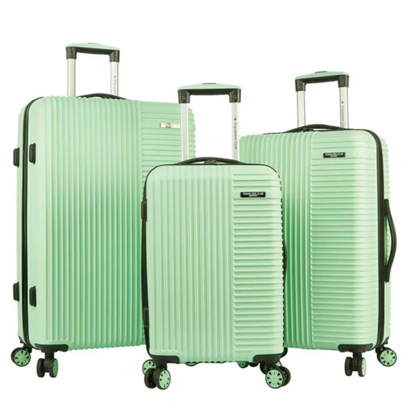 Travelers Club Basette 3-Piece Hardside Luggage Set