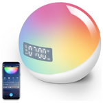 Kids 7 Colors Changing LED Night Light Alarm Clock