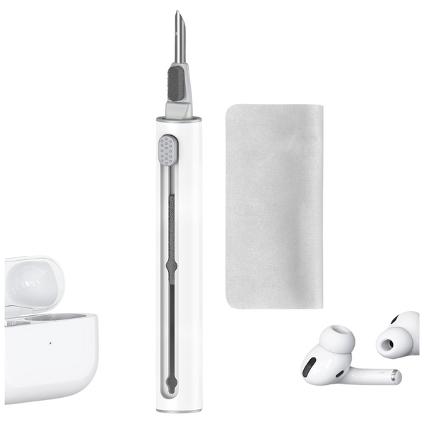 AirPods Cleaner Kit With Soft Brush Flocking Sponge Tool