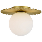 Birch Lane Abbey Glass Flush Mount