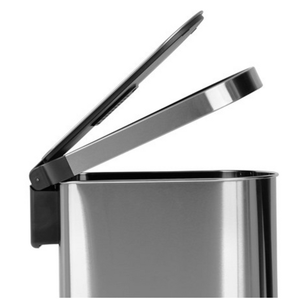 Simpli-Magic 50 Liter / 13.2 Gallon Smudge Resistant Trash Can