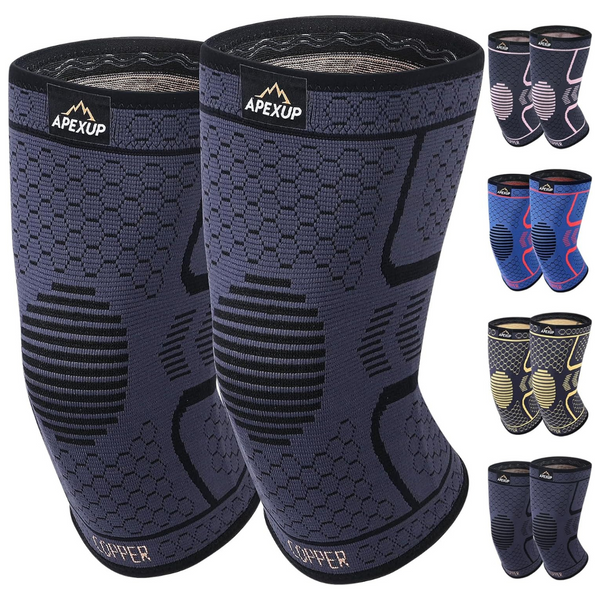 2-Pack Women's Copper Knee Compression Sleeve