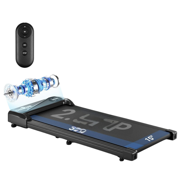 Portable Under Desk Walking Pad Treadmill (265 lbs Capacity)