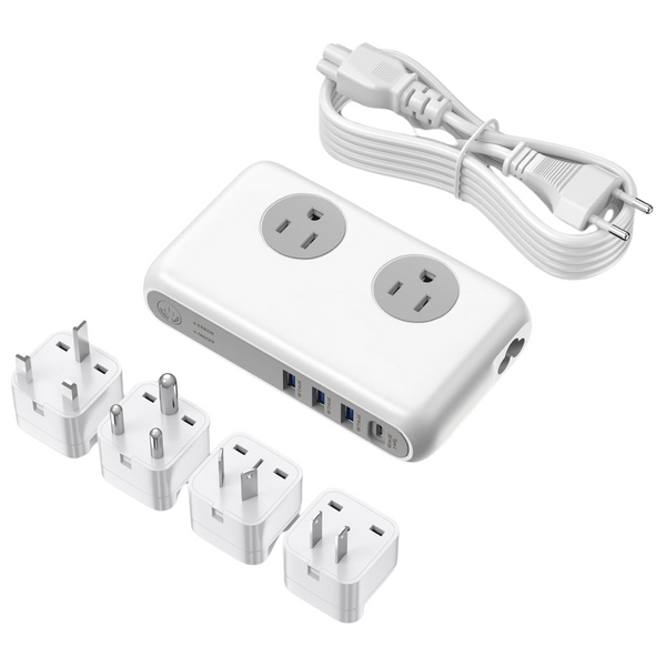 220V To 110V Voltage Converter Universal Travel Adapter