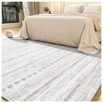 5ft x 7ft Ultra Soft Neutral Moroccan Boho Area Rug