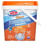 HTH 42038 Super 3" Chlorinating Tablets Swimming Pool Chlorine, 15 lbs