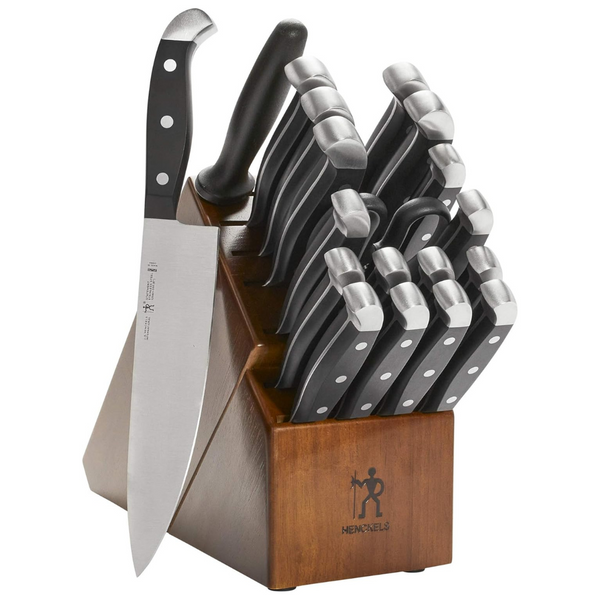 20-Piece Henckels Premium Quality Knife Set With Block