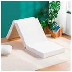 Olee Sleep 4" Copper Bamboo Tri-Folding Memory Foam Mattress