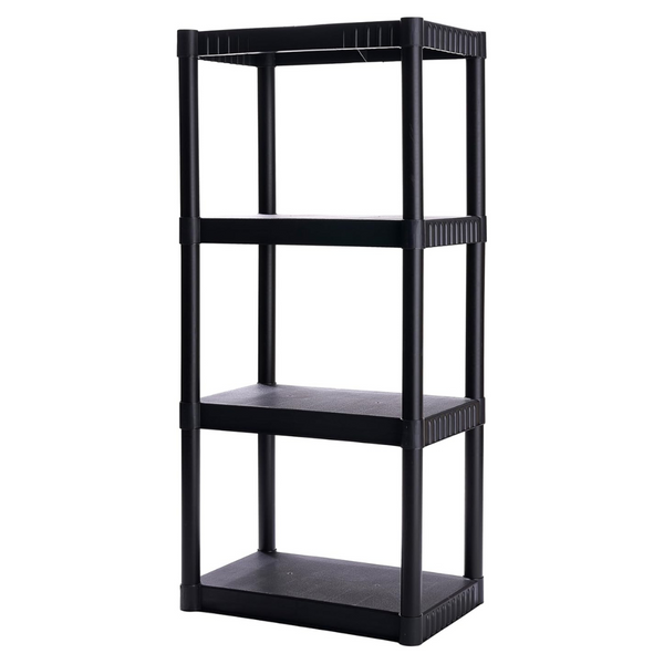 Plano 4-Shelf Plastic 200lb Capacity Storage Shelves