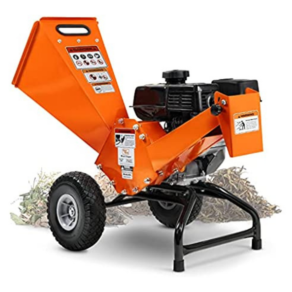 SuperHandy Mulcher 7HP Engine Heavy Duty Wood Chipper Shredder