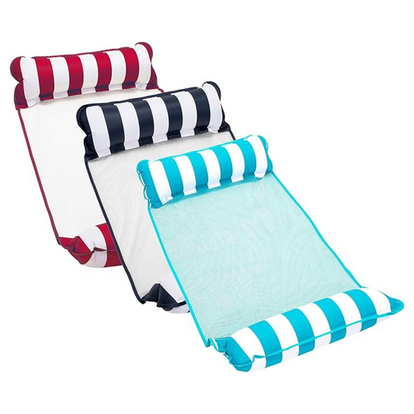 Aqua 4-In-1 Monterey Hammock Pool Float & Water Hammock (3 Pack)