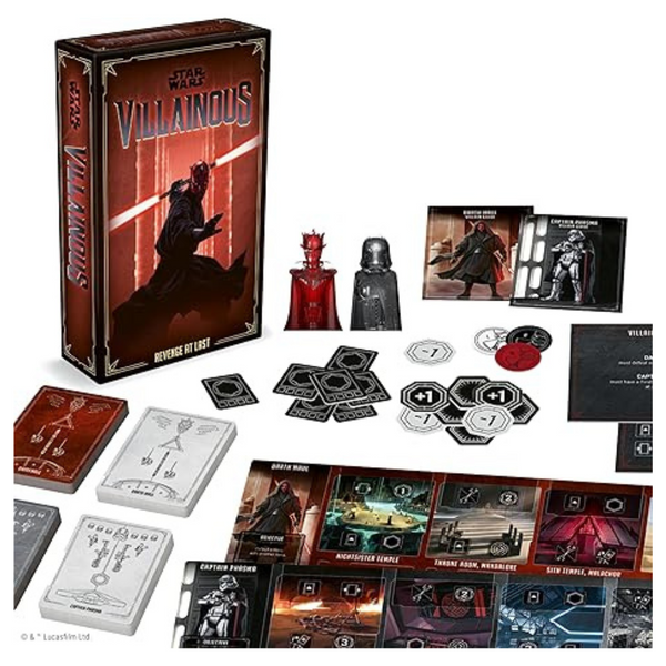 Star Wars Villainous Expandalone 2 Family Strategy Board & Card Game