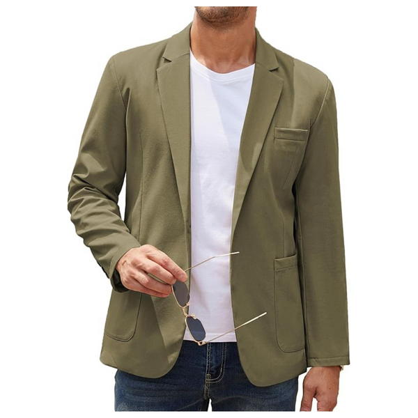 Coofandy Men's Casual Sports Linen Blazer (Various)