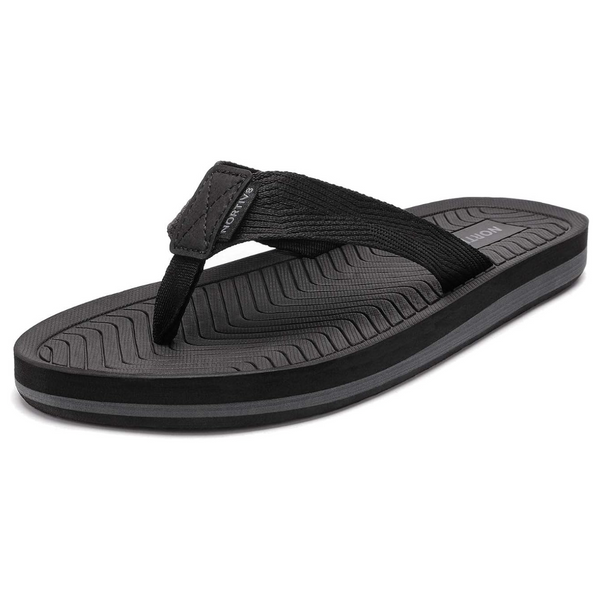 Nortiv 8 Men's Thong Comfortable Light Weight Beach Flip Flops