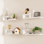 4-Pack Golden State Art 15.75" Floating Shelves