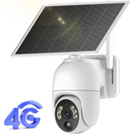 4G LTE Cellular Outdoor Wireless Solar Security Camera
