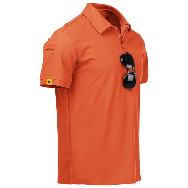 Men's Short Sleeve Moisture Wicking Golf Polo