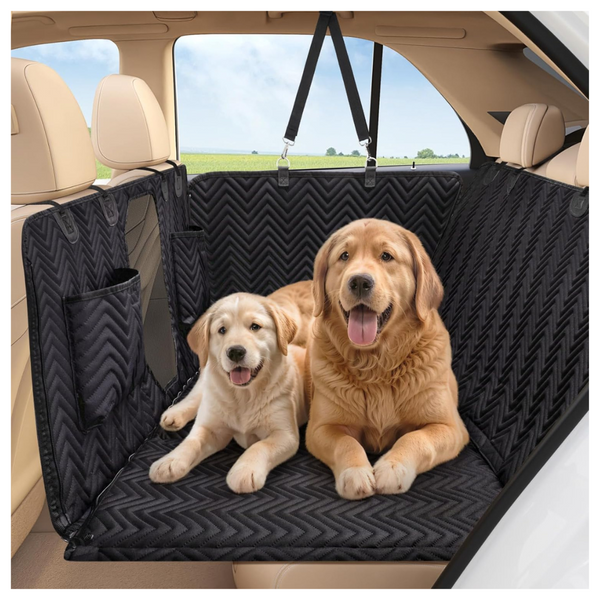 FunniPets Dog Car Seat Cover For Back Seat
