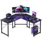 Casaottima 51" L Shaped Gaming Desk With Monitor Stand