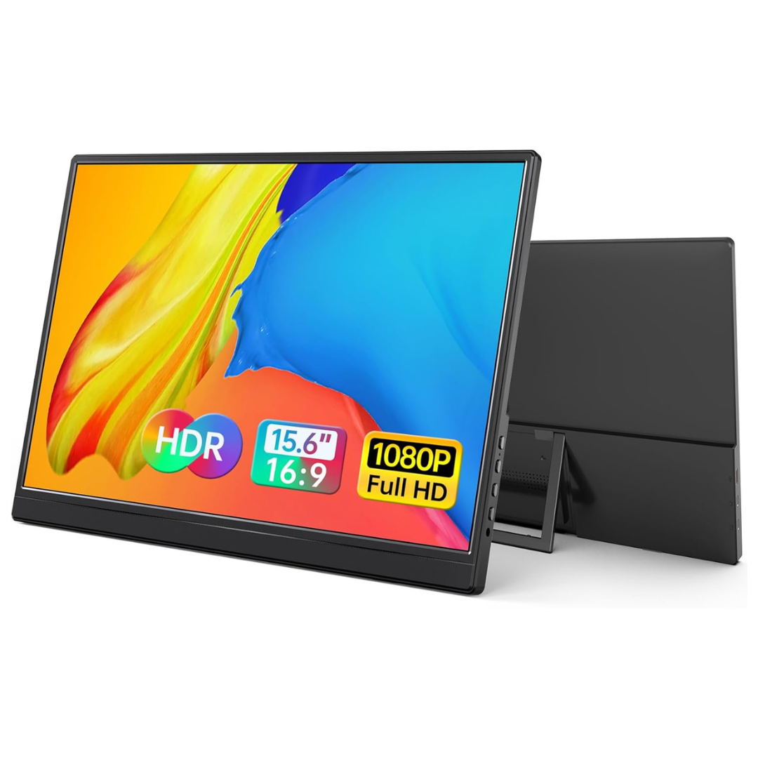 Y1562 15.6" Portable FHD IPS Gaming Monitor With Kickstand