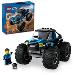 148-Piece LEGO City 60402 Blue Monster Truck Off-Road Toy Playset