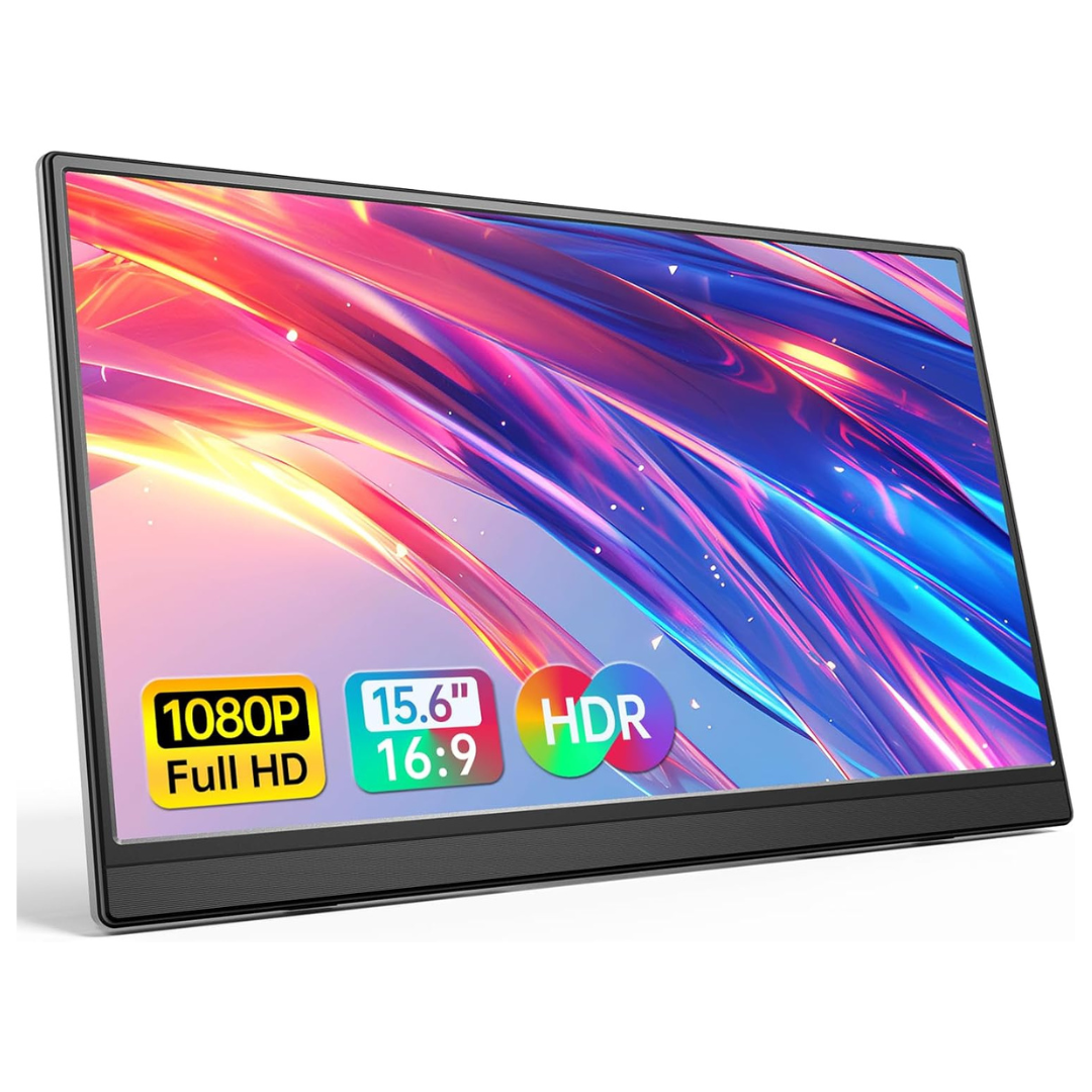 Anyuse 15.6" Portable FHD 5ms IPS Ultra-Thin Zero Frame Gaming Monitor