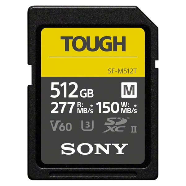 Sony Tough-M Series 512GB SDXC Memory Card